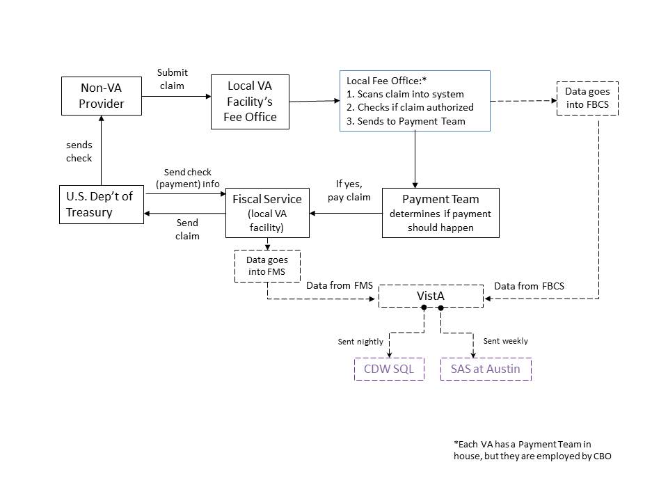 Figure 1 - Non-VA Care Data Pathway